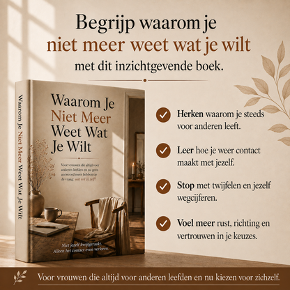 Waarom Je Niet Meer Weet Wat Je Wilt : Voor vrouwen die altijd voor anderen leefden en nu geen antwoord meer hebben op de vraag: wat wil jij zelf?