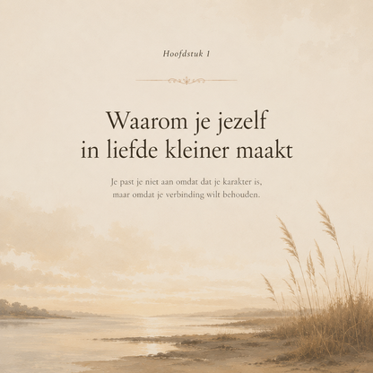 Ik herken mezelf niet meer in deze relatie : Stop met pleasen, inslikken en twijfelen aan jezelf — en word weer stevig in wie je bent