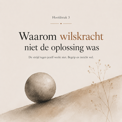 Deze Keer Echt : Waarom stoppen steeds mislukt — en wat je moet vervangen om er wél van los te komen
